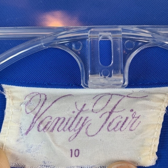 70’s Vanity Fair nylon zip front vintage house coat dress hostess gown EUC - Picture 10 of 12